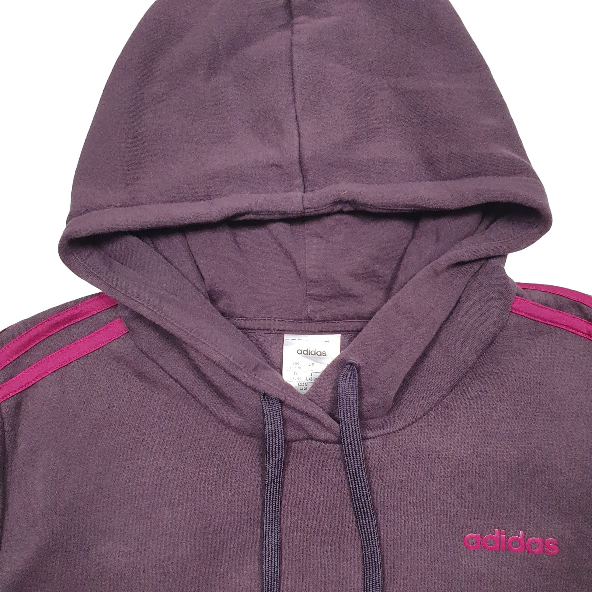 Womens Purple Adidas  Full Zip Jumper