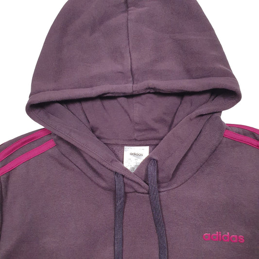 Womens Purple Adidas  Full Zip Jumper
