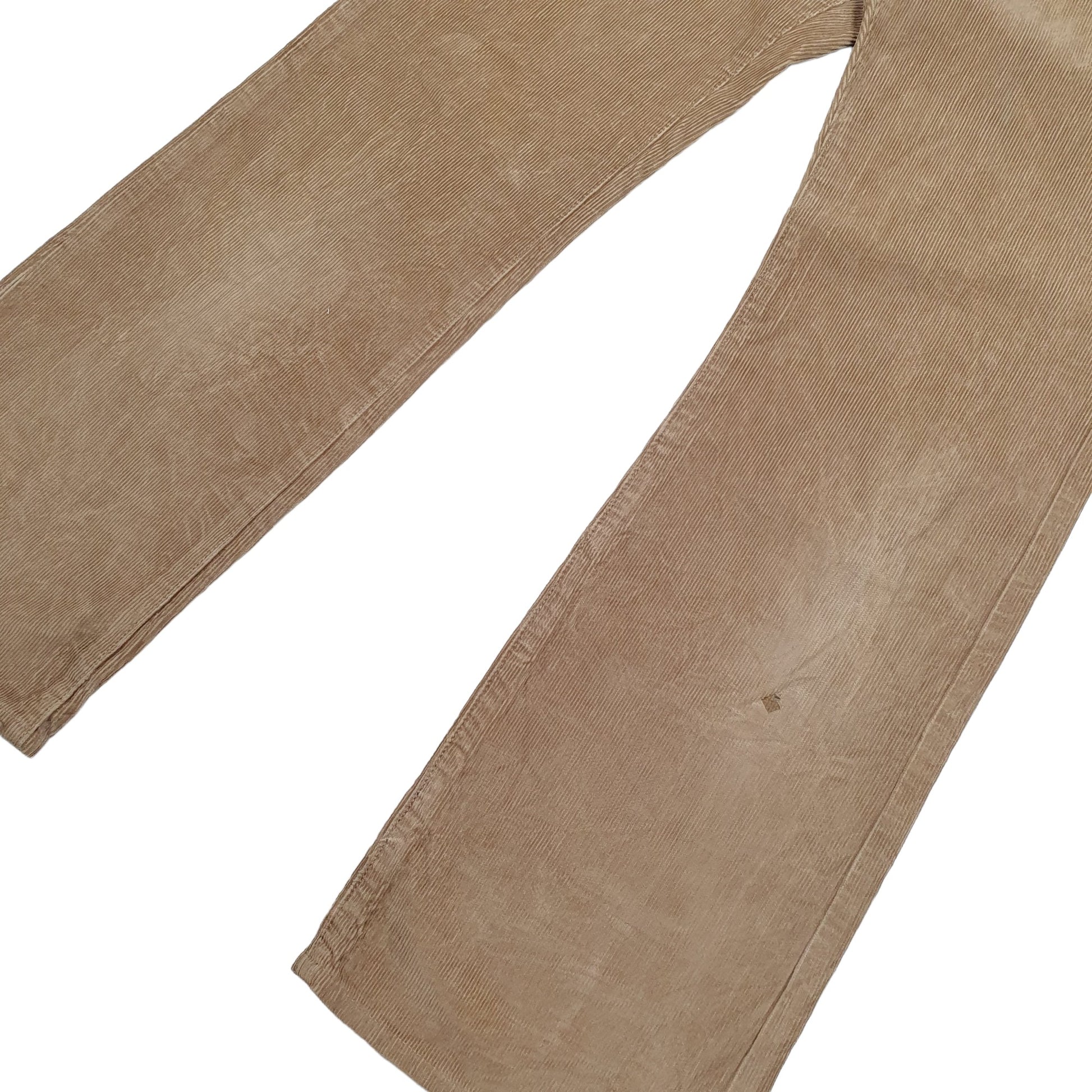 Womens Brown Lee  Corduroy Trousers