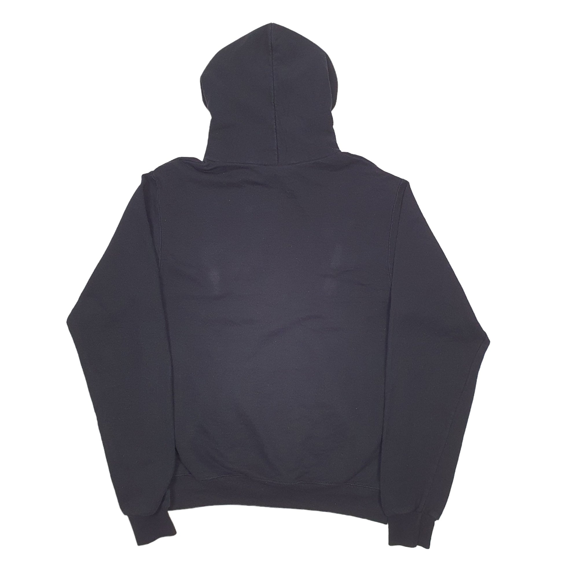 Mens Black Champion Spellout Hoodie Jumper