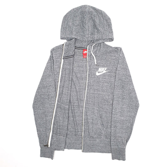 Womens Grey Nike Hoodie Full Zip Jumper