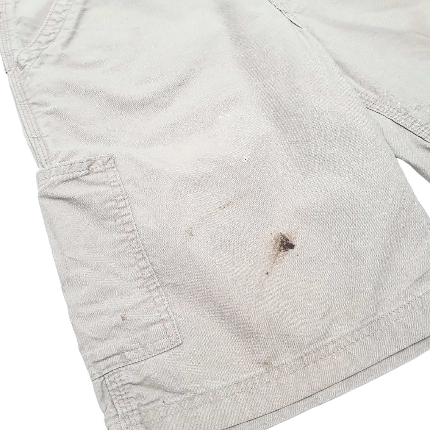 Mens Beige Carhartt  Carpenter Shorts
