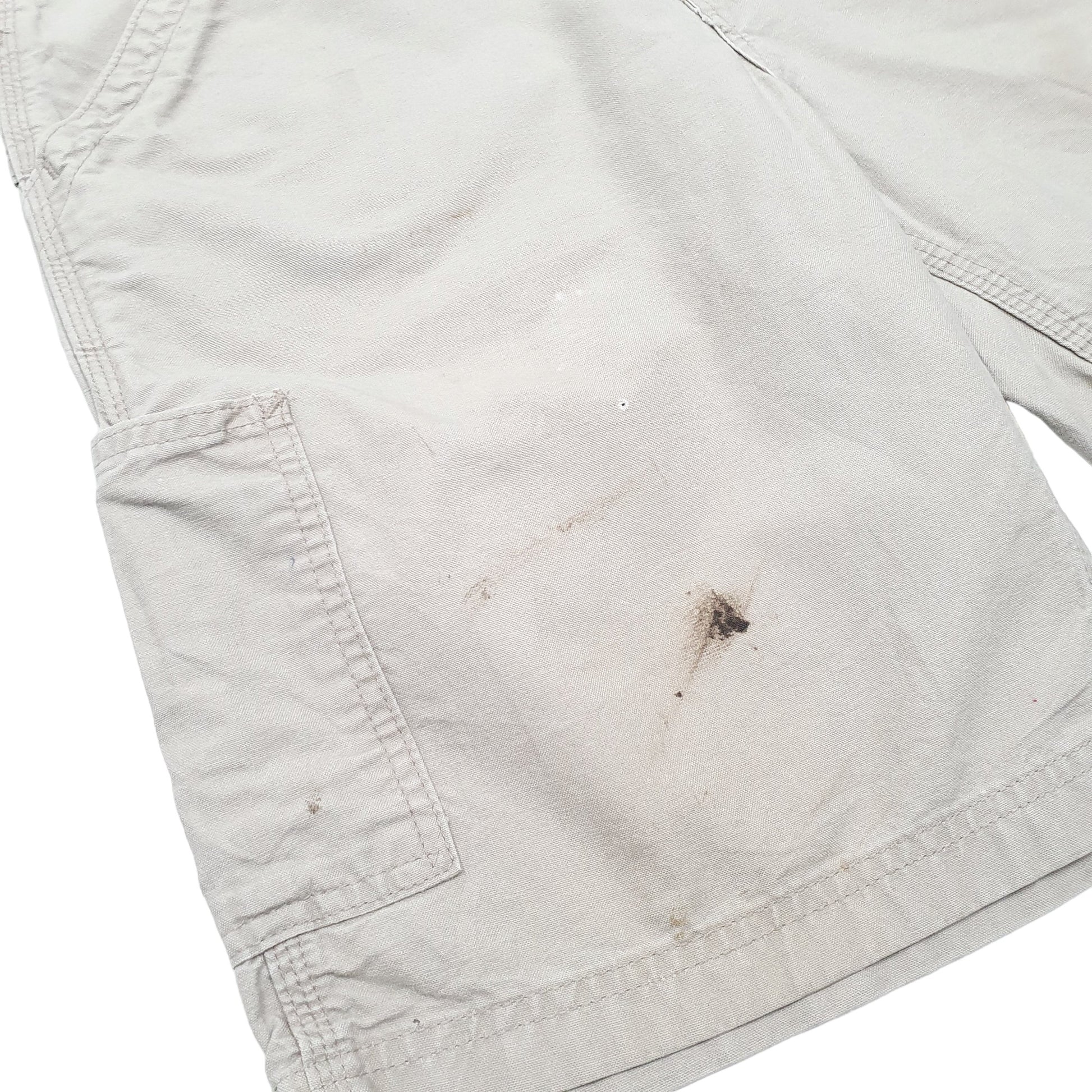 Mens Beige Carhartt  Carpenter Shorts