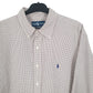 Ralph Lauren Long Sleeve Classic Fit Check Shirt Brown