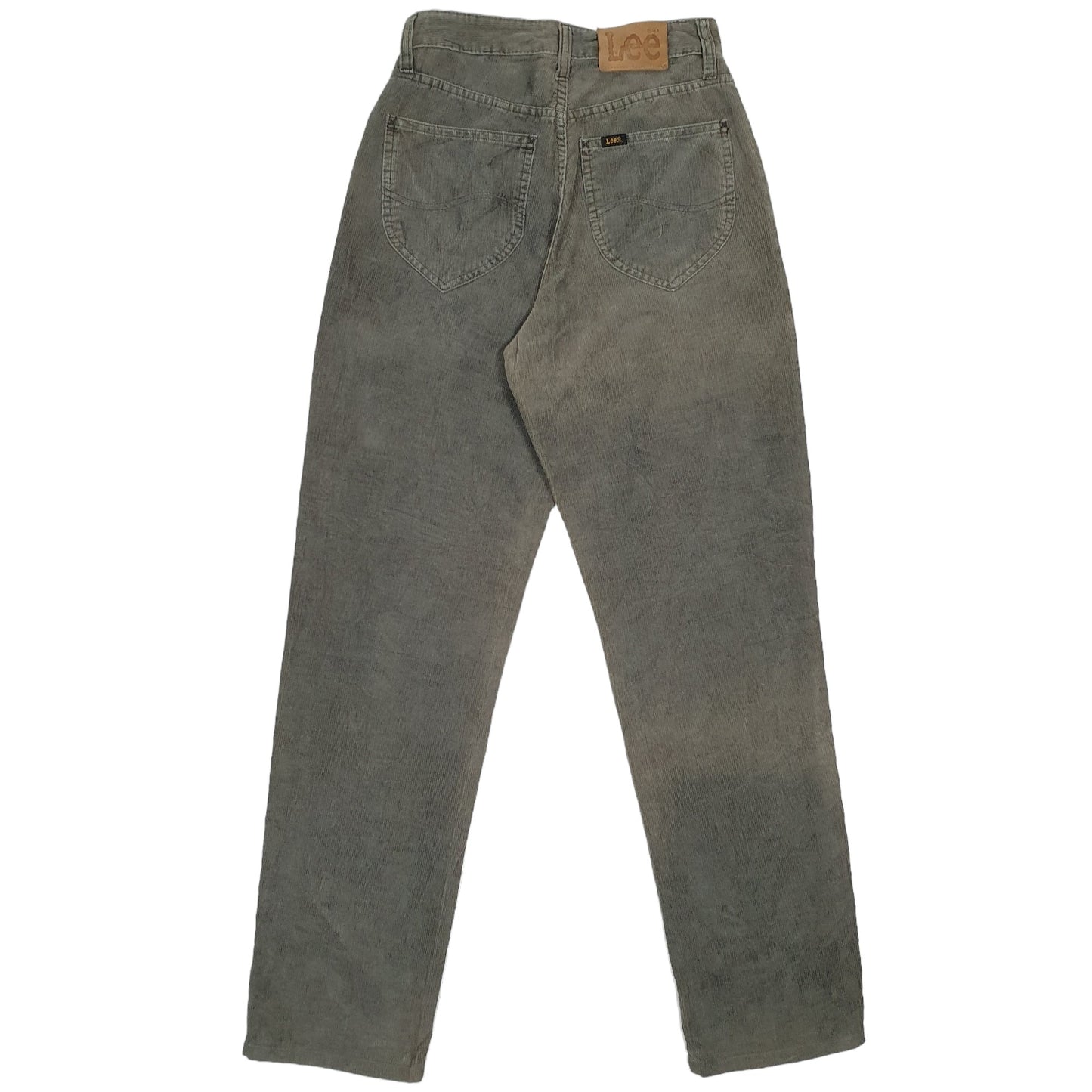 Mens Green Lee  Corduroy Trousers