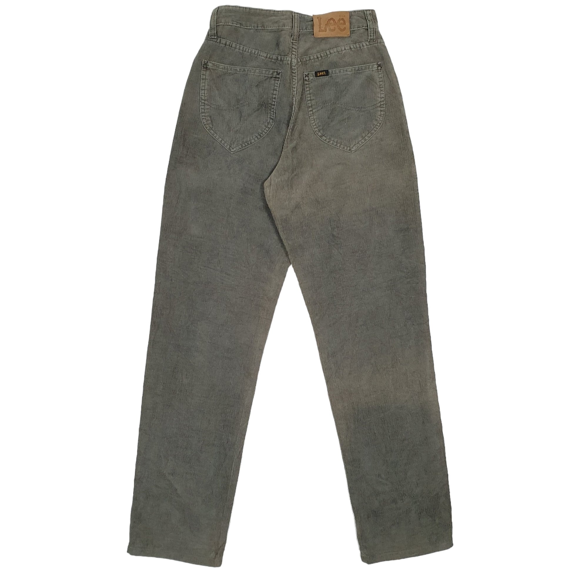 Mens Green Lee  Corduroy Trousers