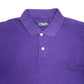 Chaps Short Sleeve Polo Shirt Purple