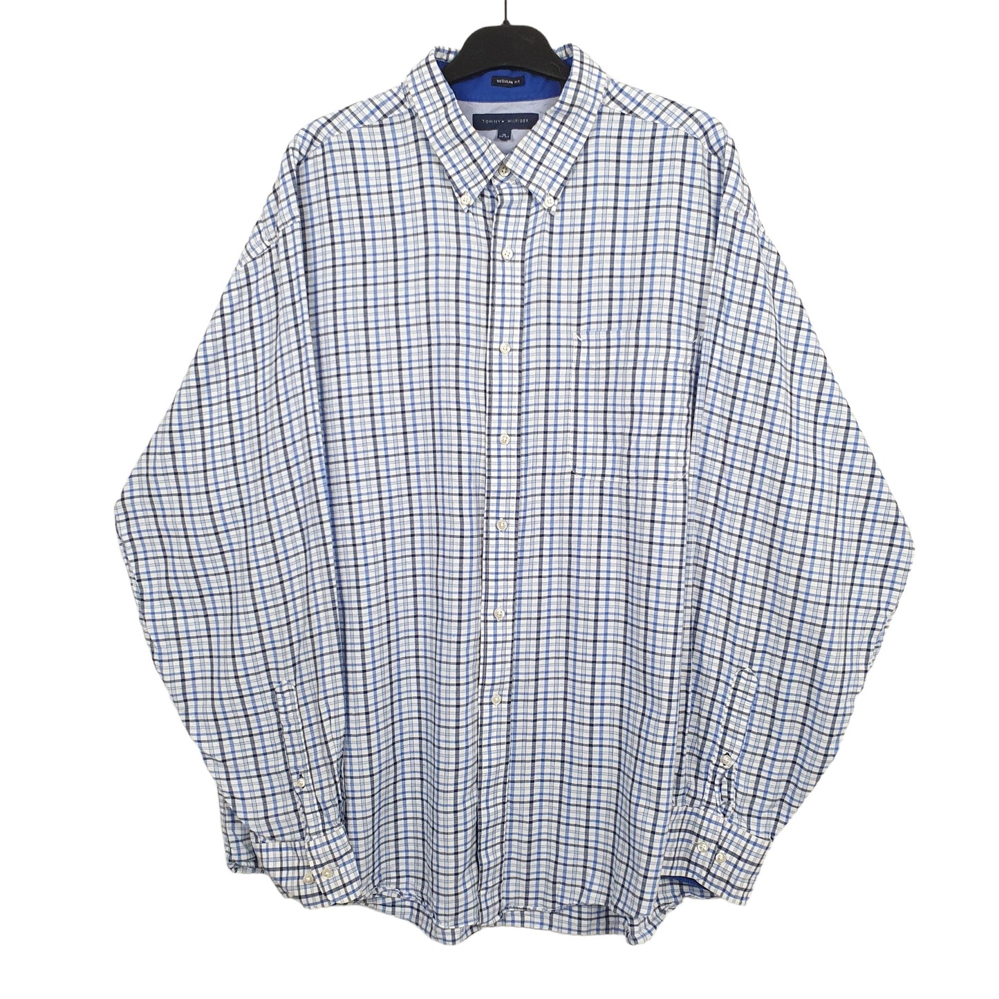 Blue Tommy Hilfiger Long Sleeve Shirt