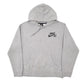 Mens Grey Nike SB Skateboarding Hoodie Jumper