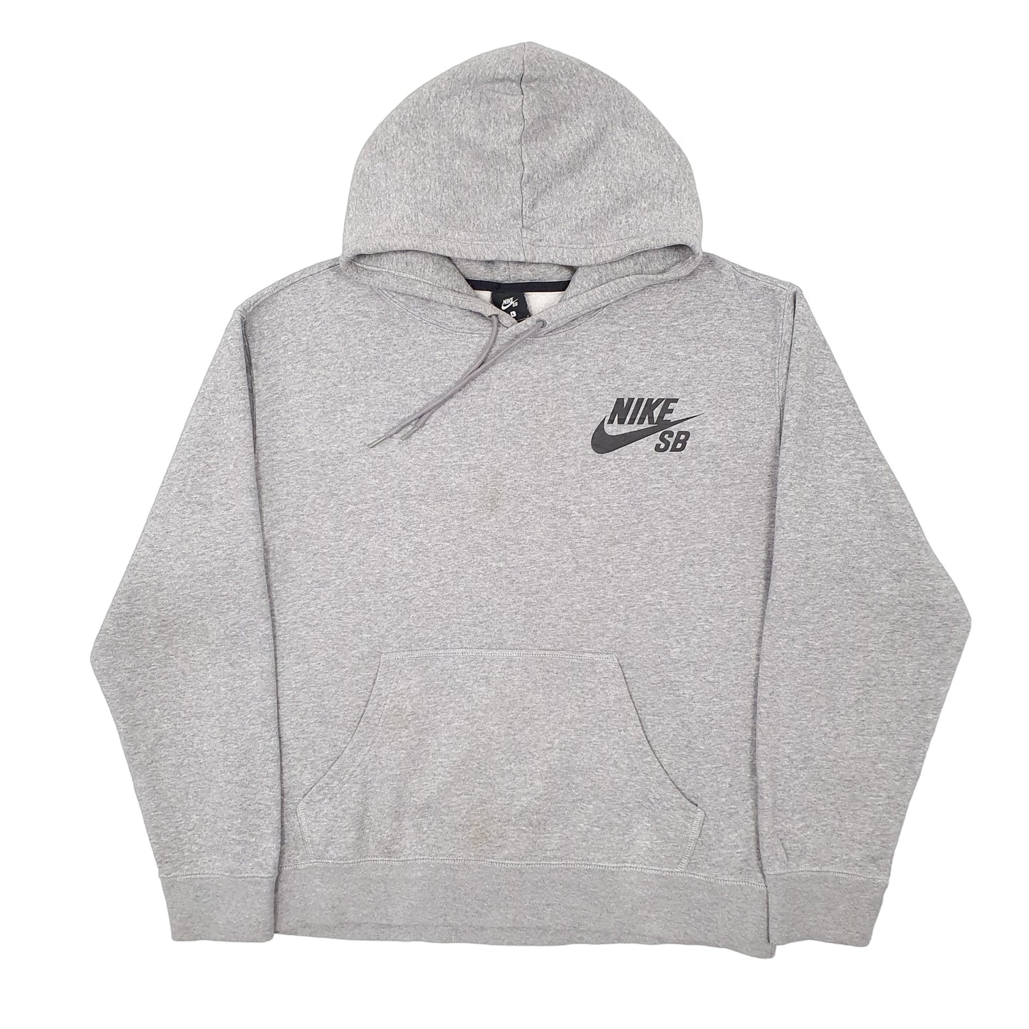 Mens Grey Nike SB Skateboarding Hoodie Jumper
