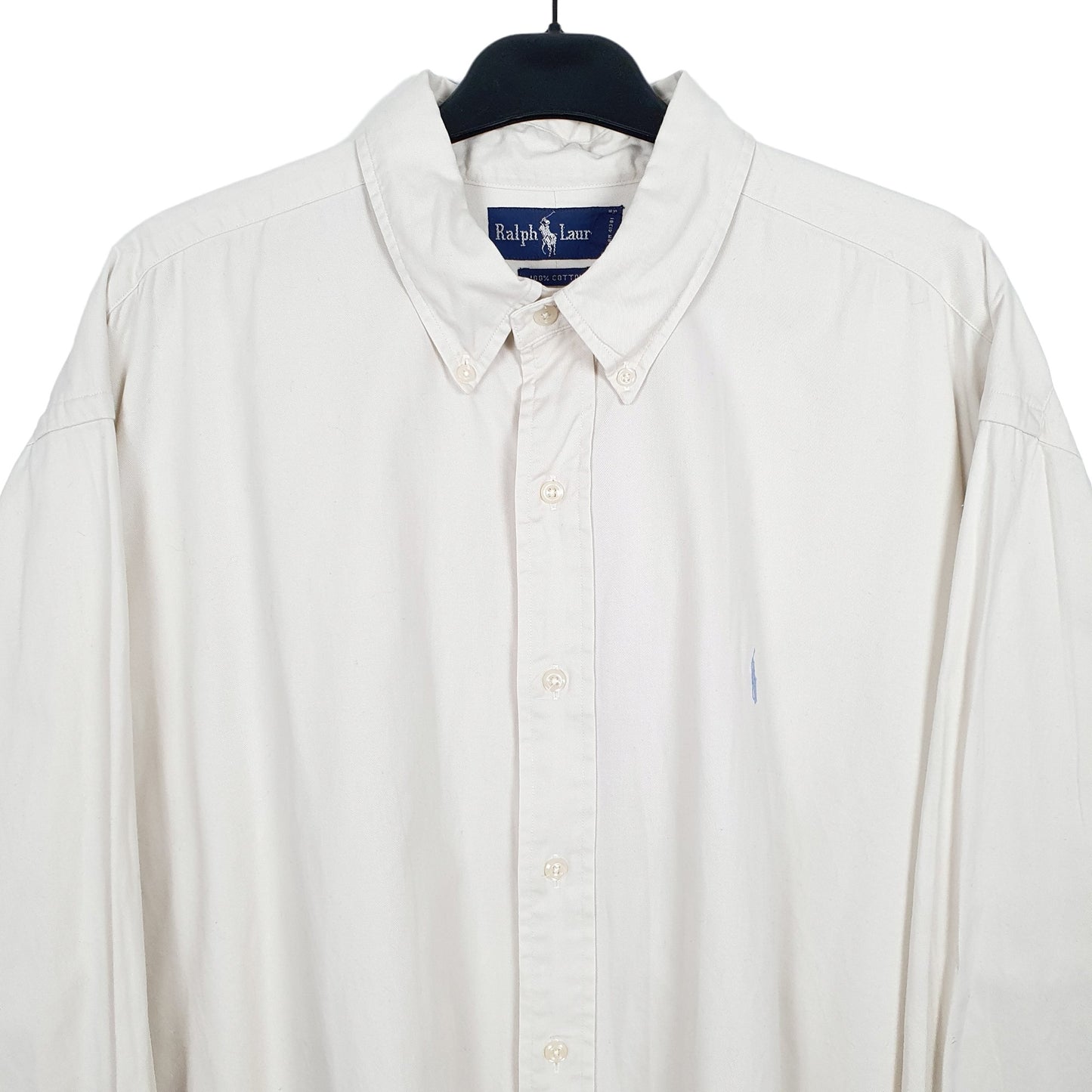 Ralph Lauren Long Sleeve Regular Fit Shirt Cream