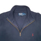 Mens Navy Polo Ralph Lauren  Quarter Zip Jumper