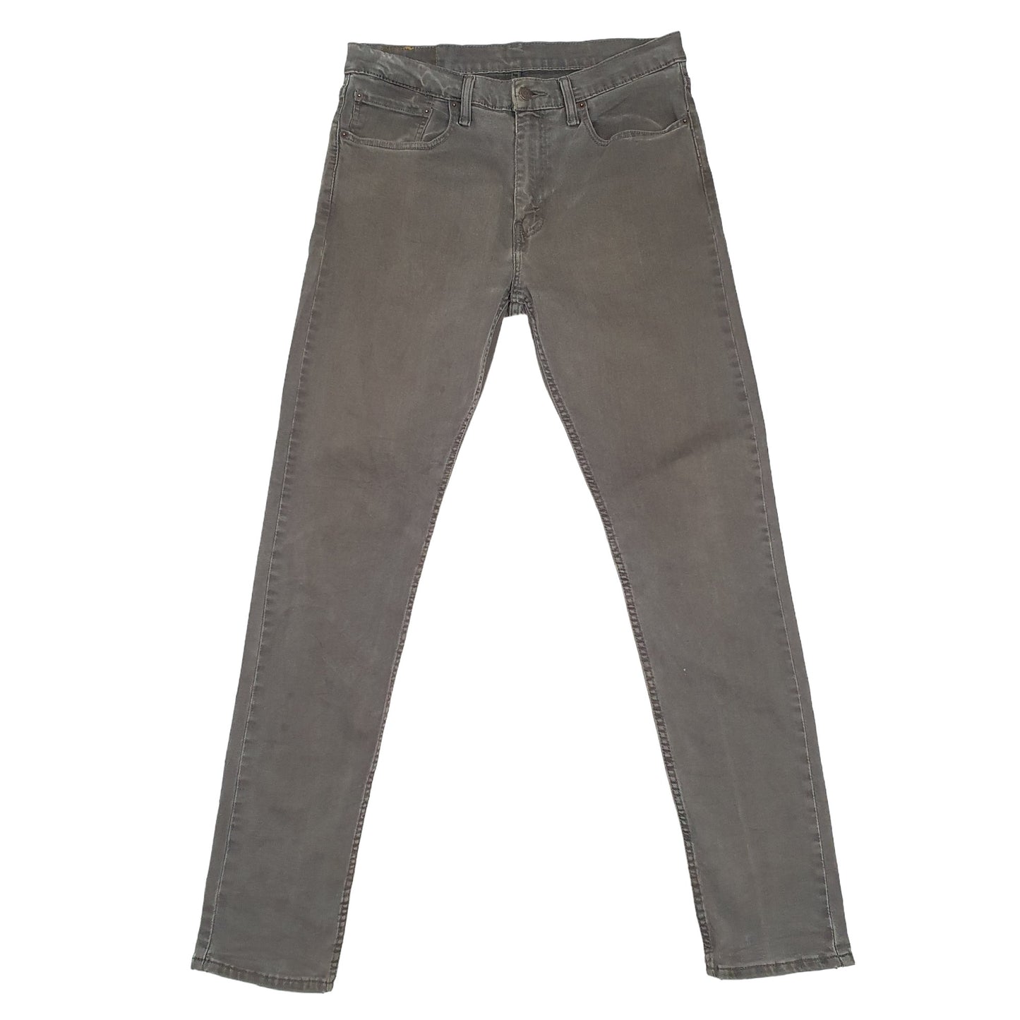 Levis 512 Slim Fit Jeans W34 L32 Grey