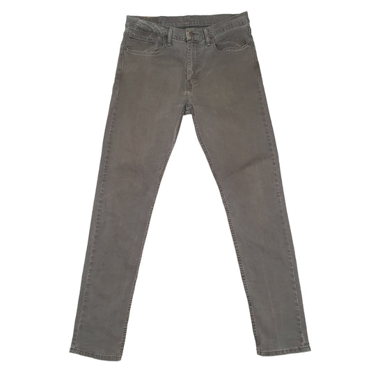Levis 512 Slim Fit Jeans W34 L32 Grey