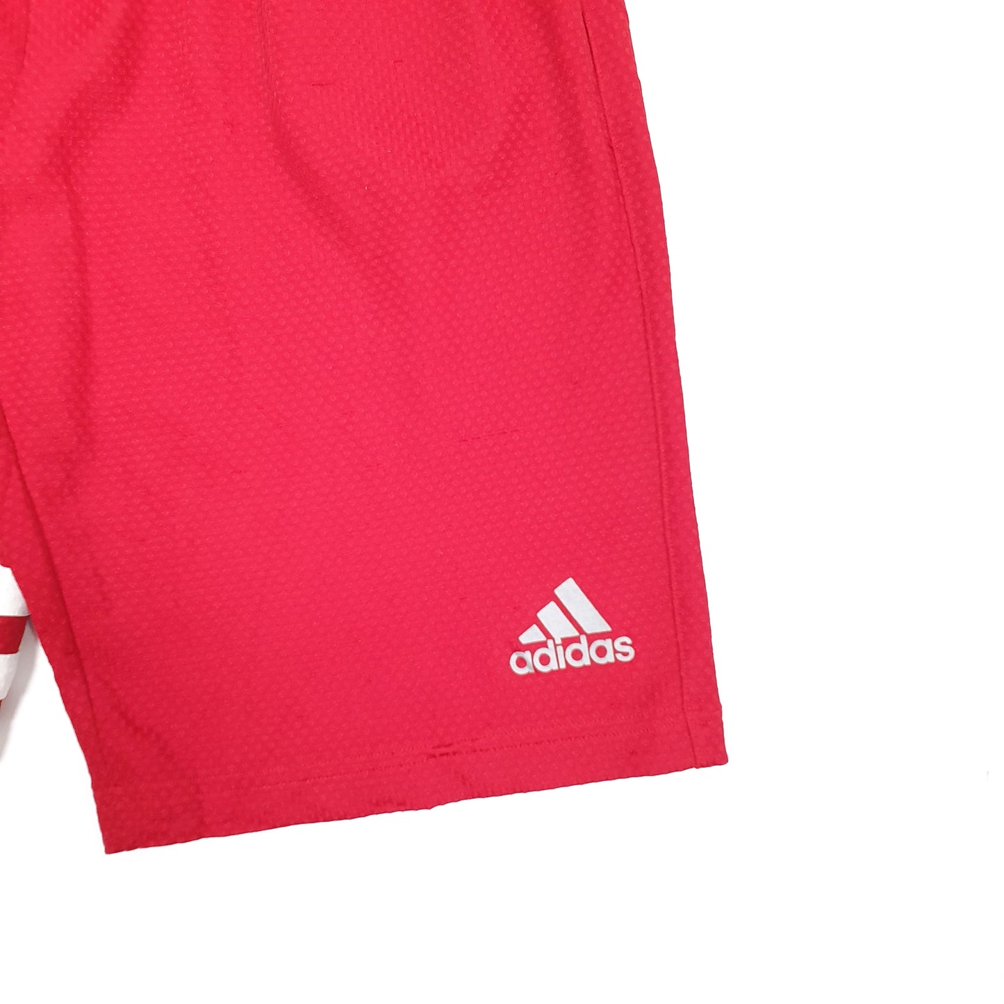 Adidas Dual Threat Basketball Red Sport Shorts W28 Red