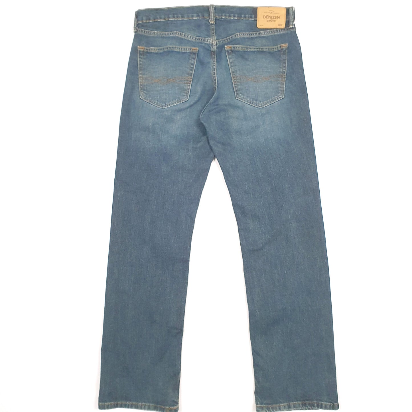 Levis Denizen Regular Fit Relaxed Jeans W33 L32 Blue