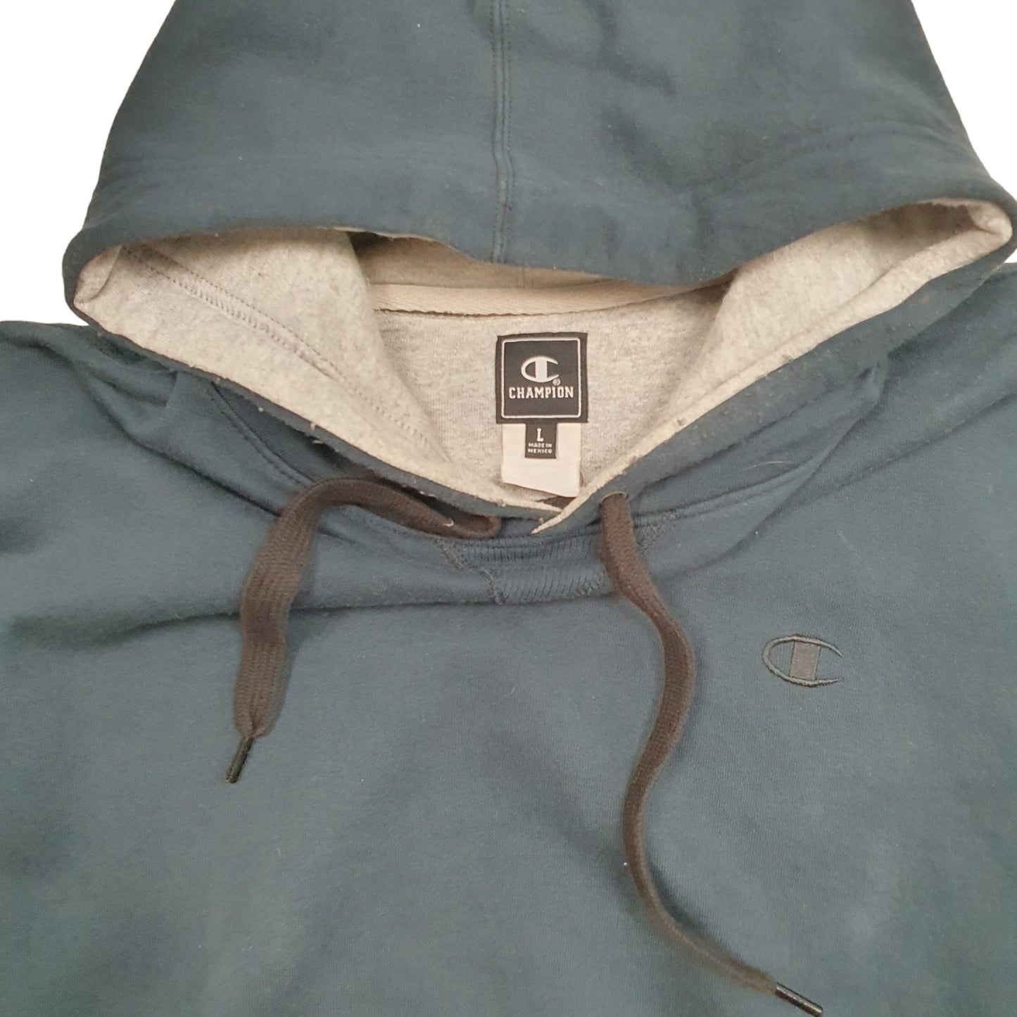 Mens Green Champion  Hoodie Jumper