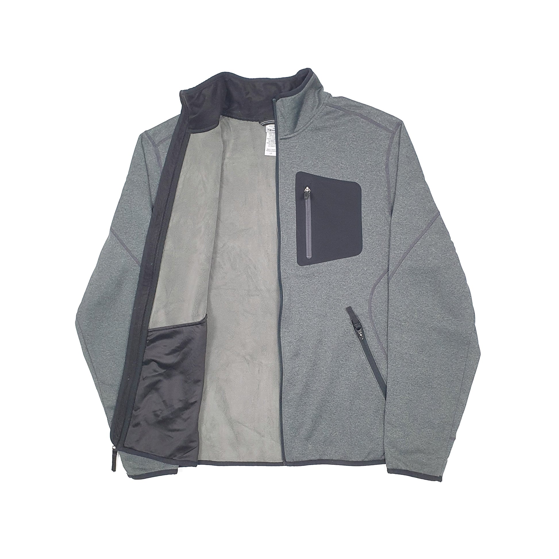 Champion Full Zip Fleece L Grey