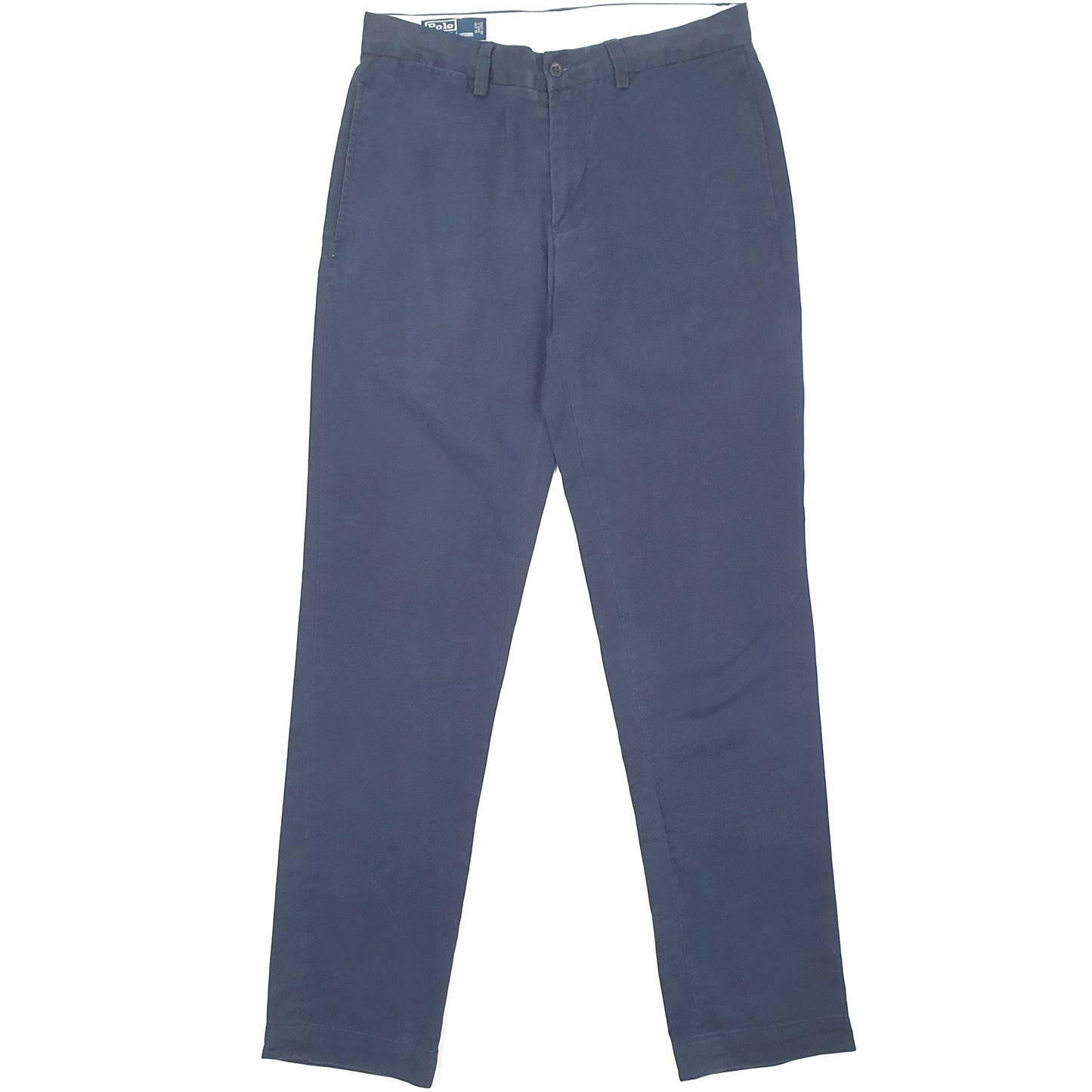 Mens Navy Polo Ralph Lauren Custom Fit Pant Slim Chino Trousers