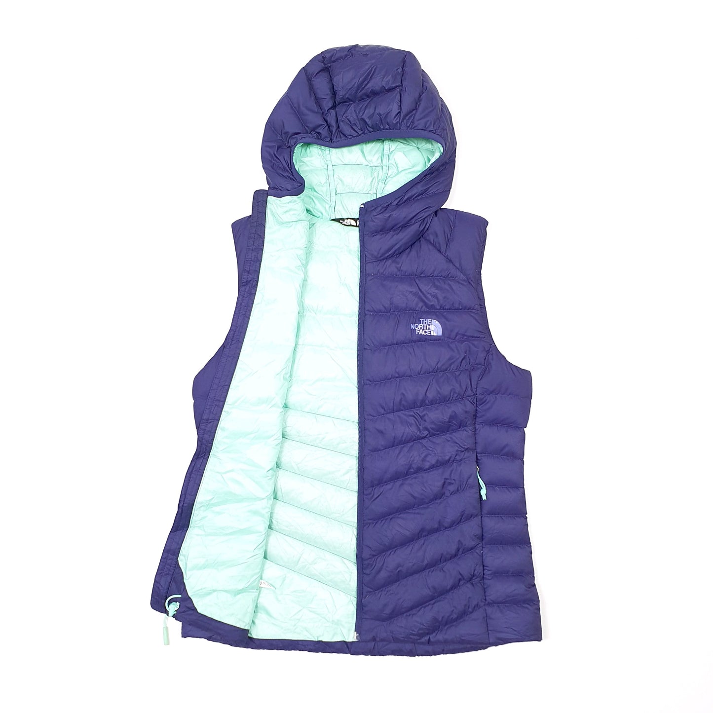 Womens Purple The North Face Gilet Hoodie  Coat