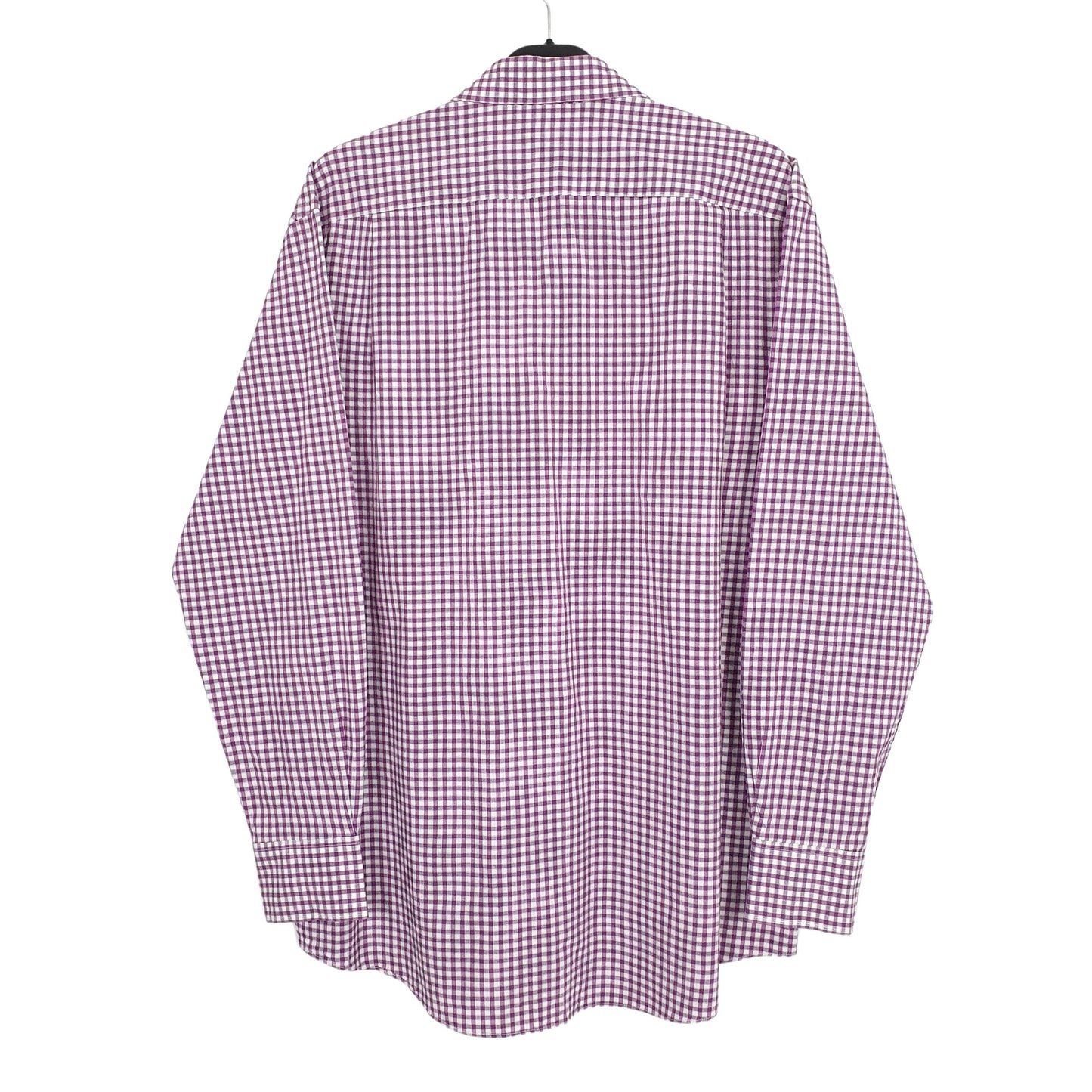 Tommy Hilfiger Long Sleeve Regular Fit Check Shirt Purple