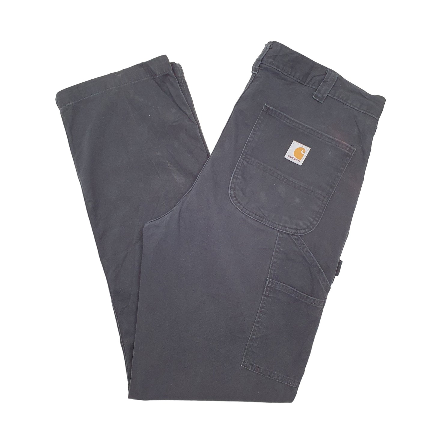 Mens Black Carhartt  Carpenter Trousers
