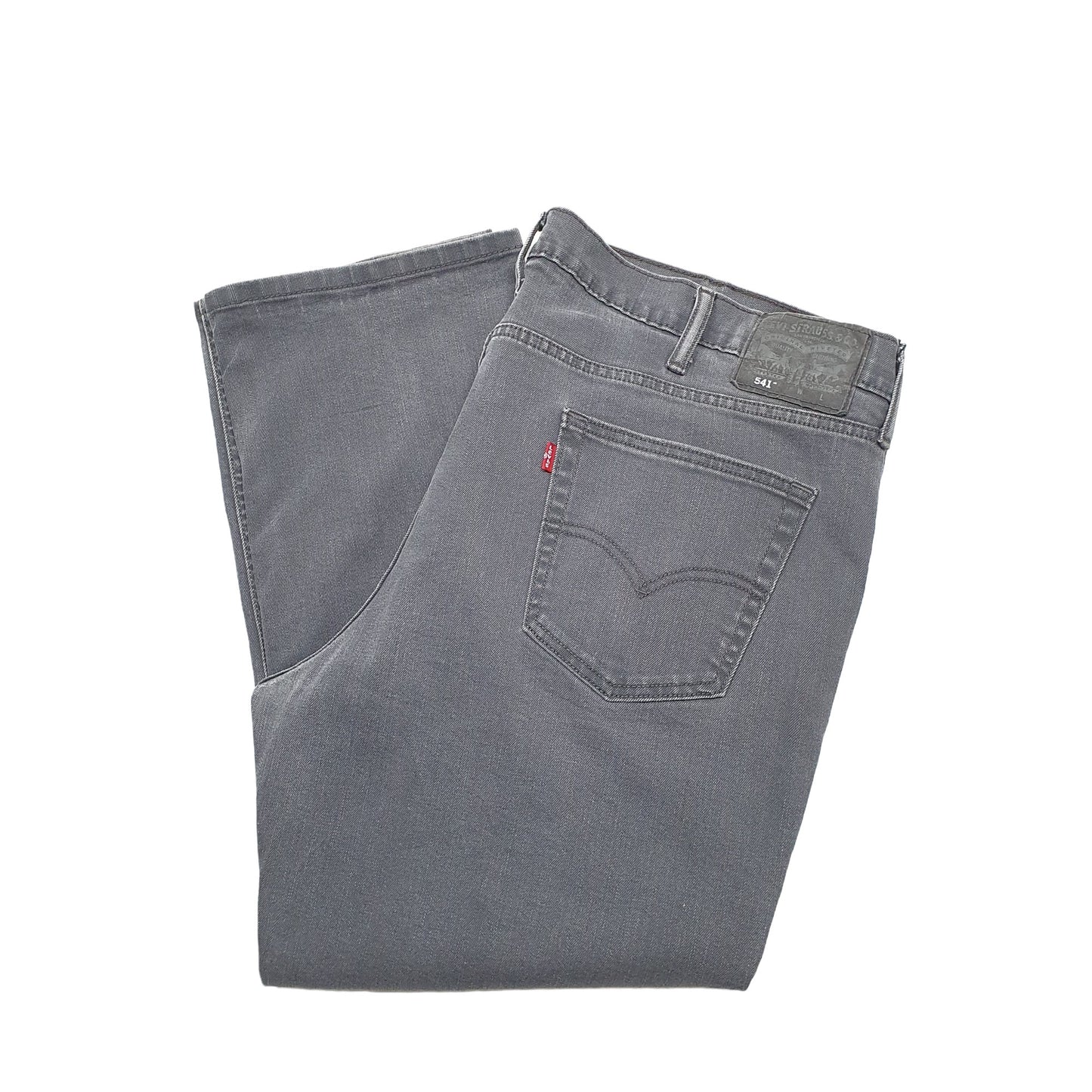 Levis 541 Tapered Fit Jeans W46 L29 Grey