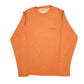 Mens Orange Columbia Sportswear Omni Wick Long Sleeve T Shirt