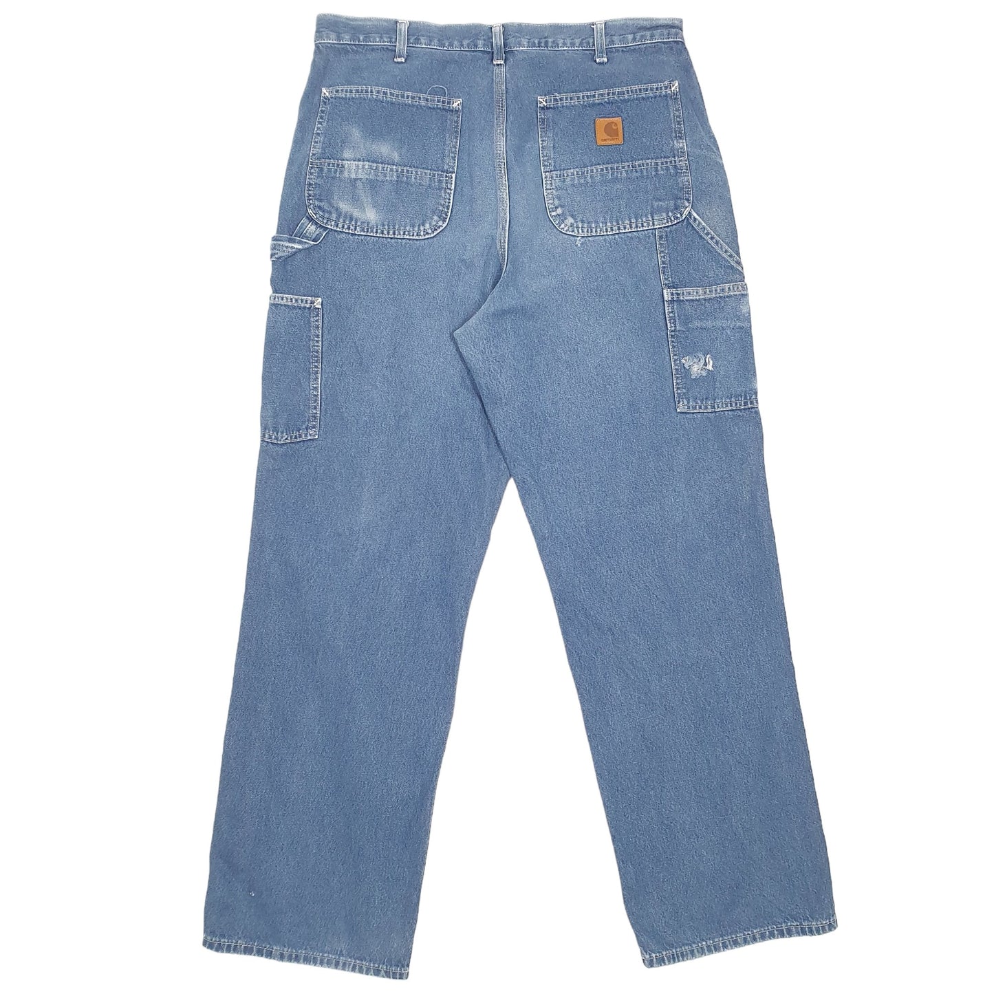 Mens Blue Carhartt  Carpenter JeansW36 L32