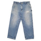 Mens Blue Carhartt  Carpenter JeansW38 L30