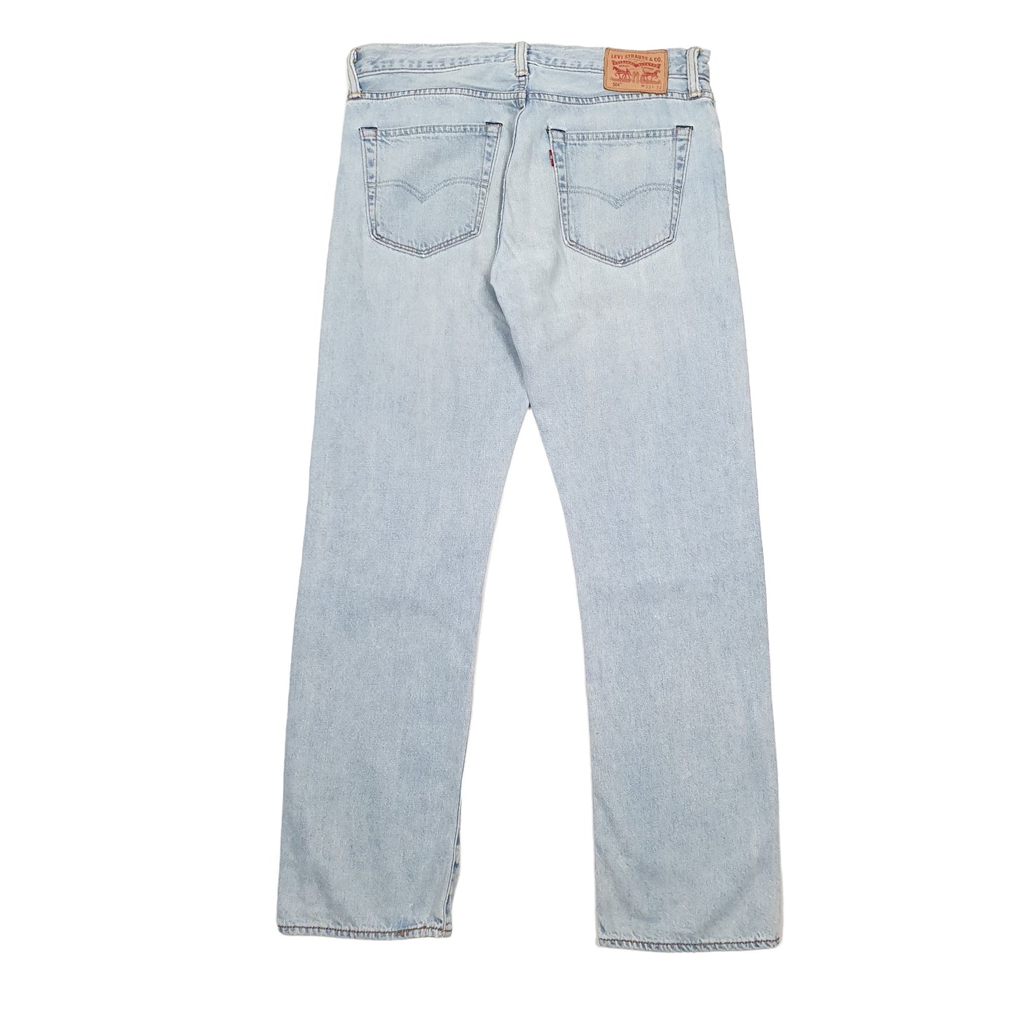 Levis 504 Regular Fit Jeans W34 L31 Blue