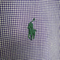 Ralph Lauren Houndstooth Long Sleeve Regular Fit Shirt Purple