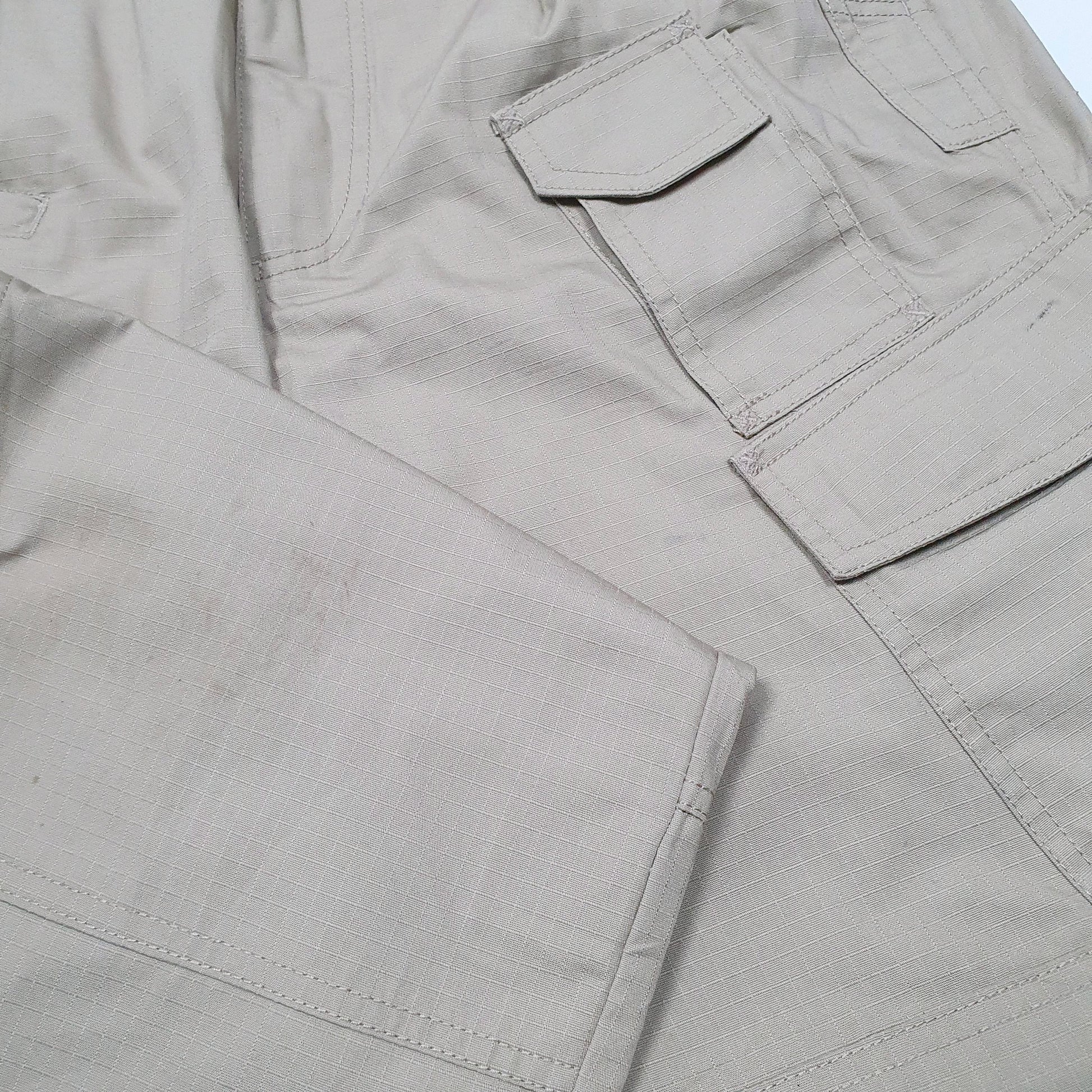 Mens Beige CQR Combat Pants Cargo Trousers