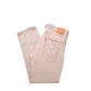 Levis 514 Straight Fit Jeans W34 L32 Pink