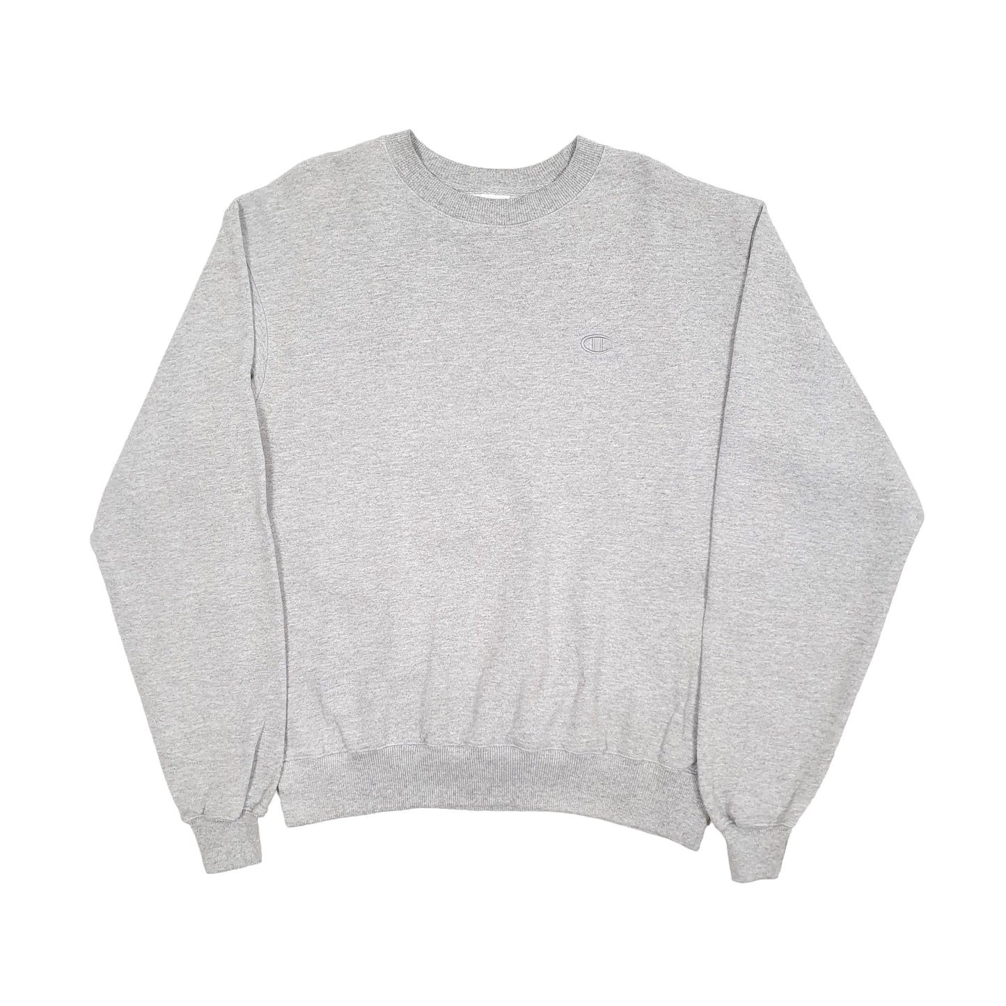Mens Grey Champion  Crewneck Jumper