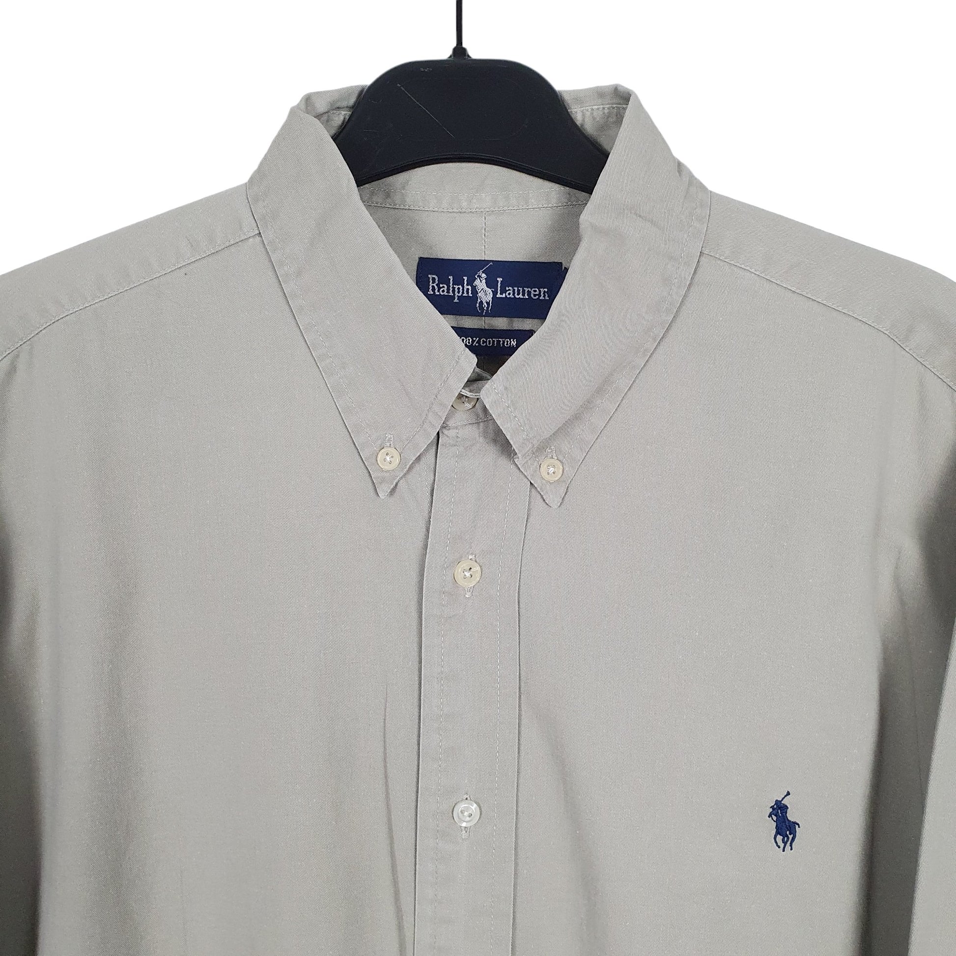 Ralph Lauren Long Sleeve Regular Fit Shirt Khaki