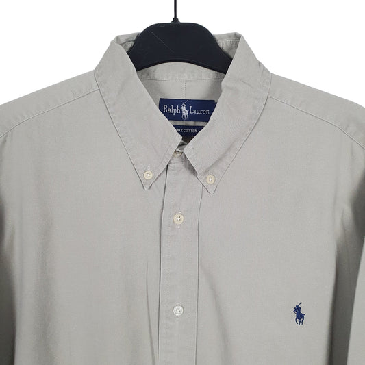 Ralph Lauren Long Sleeve Regular Fit Shirt Khaki