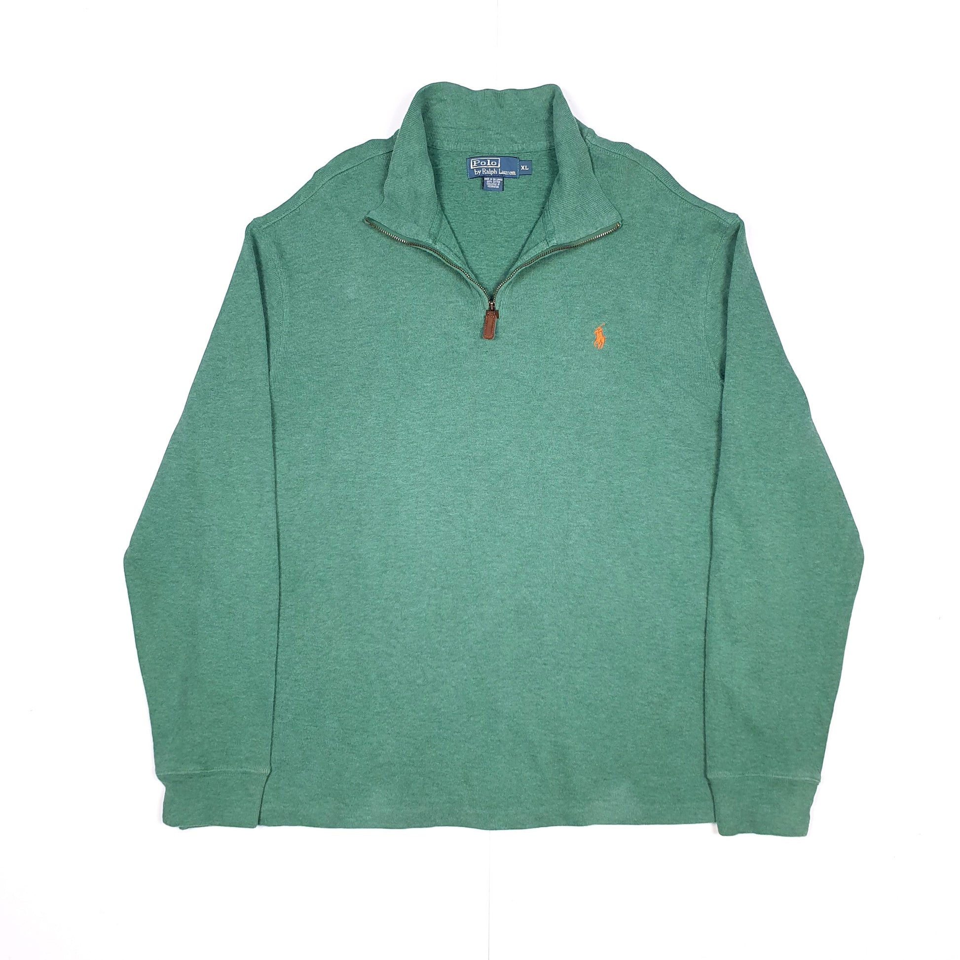 Green Polo Ralph Lauren Quarter Zip Jumper