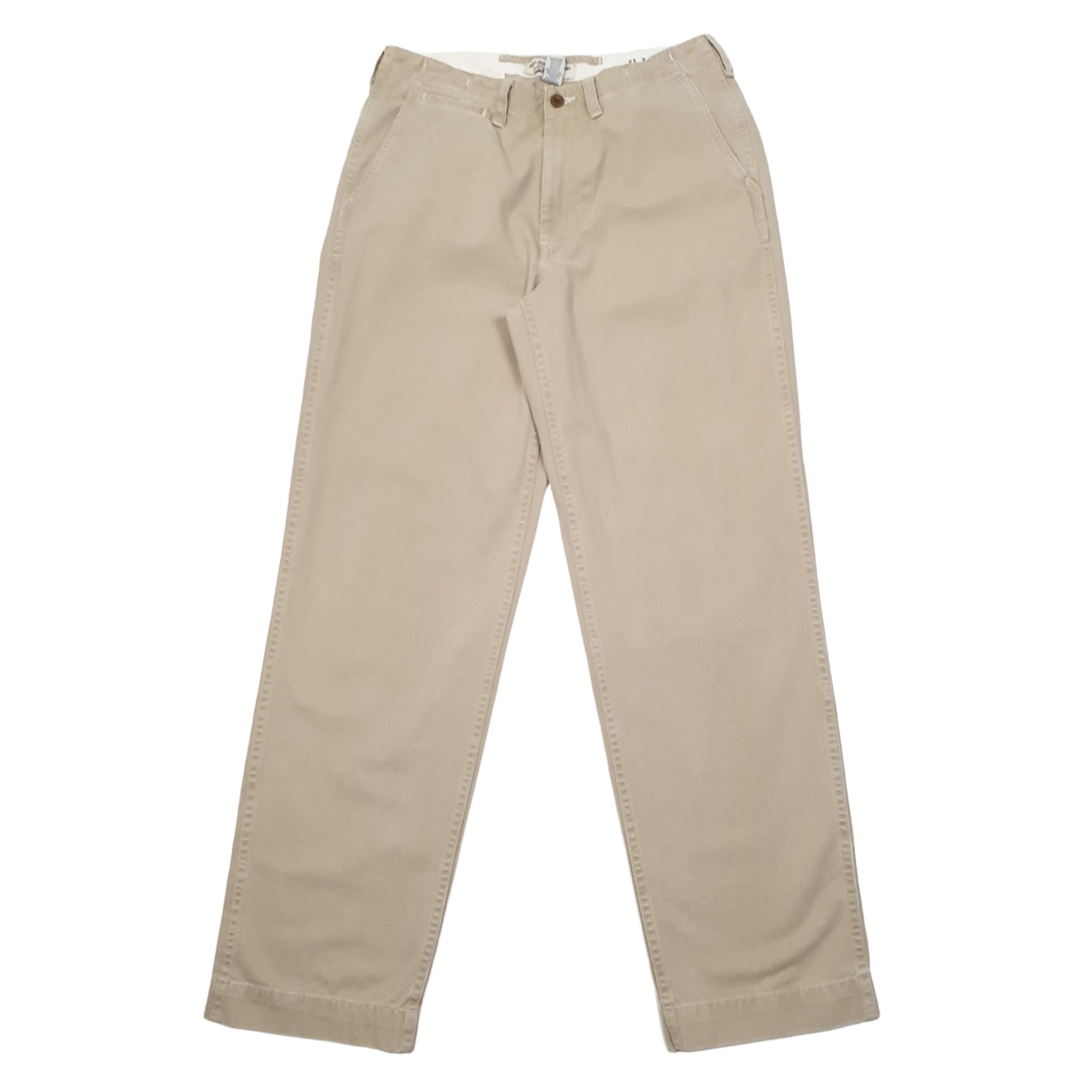 Mens Polo Ralph Lauren Beige Chino Trousers W33 L34 Beige