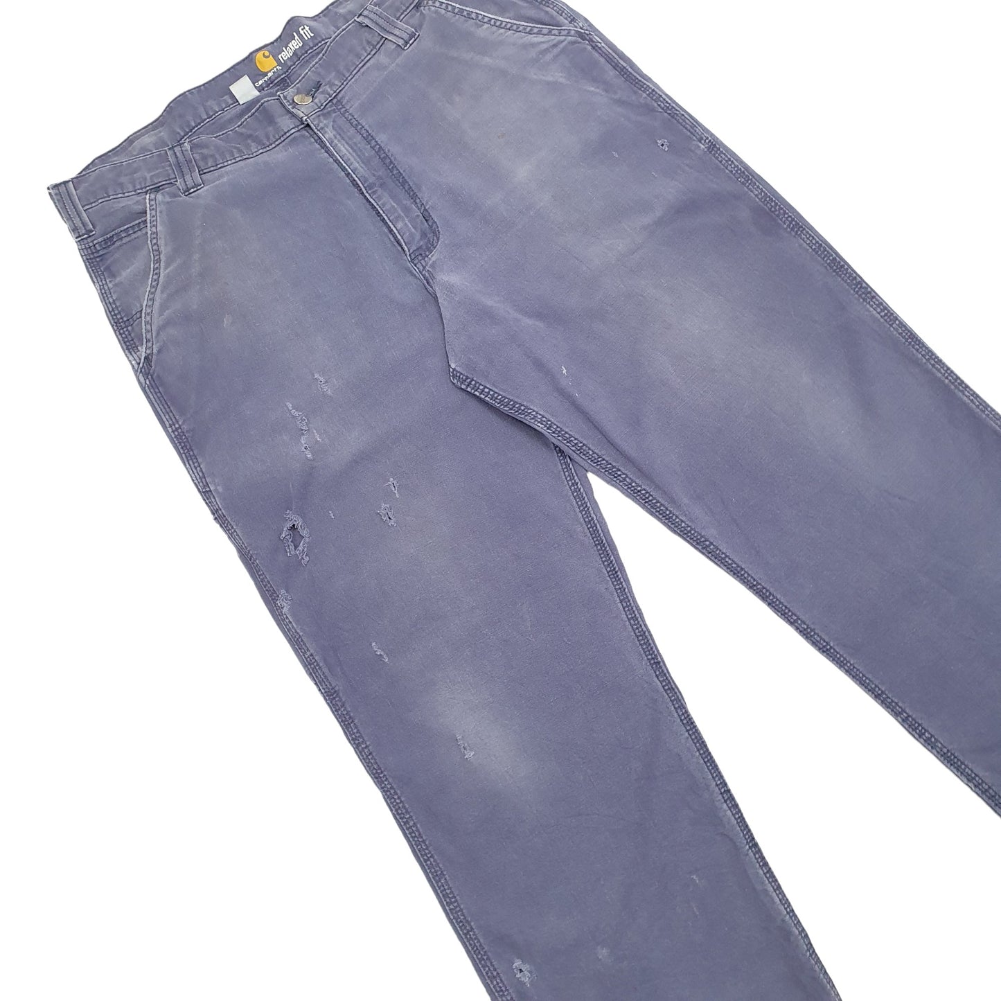 Mens Blue Carhartt  Carpenter Trousers