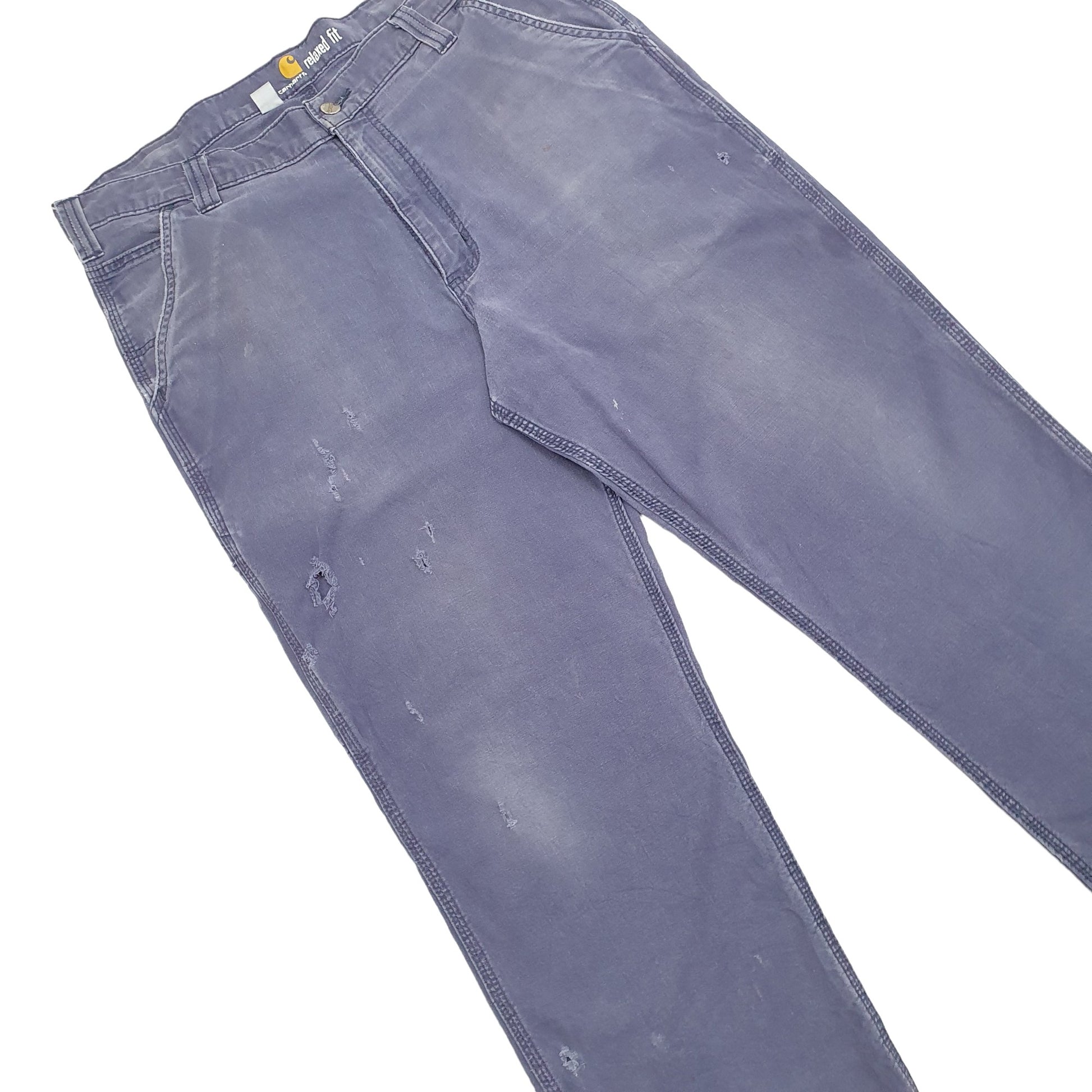 Mens Blue Carhartt  Carpenter Trousers