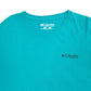 Mens Green Columbia Sportswear Performance Fishing Gear Short Sleeve T Shirt
