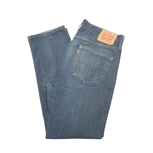 Levis 514 Straight Fit Jeans W36 L32 Blue