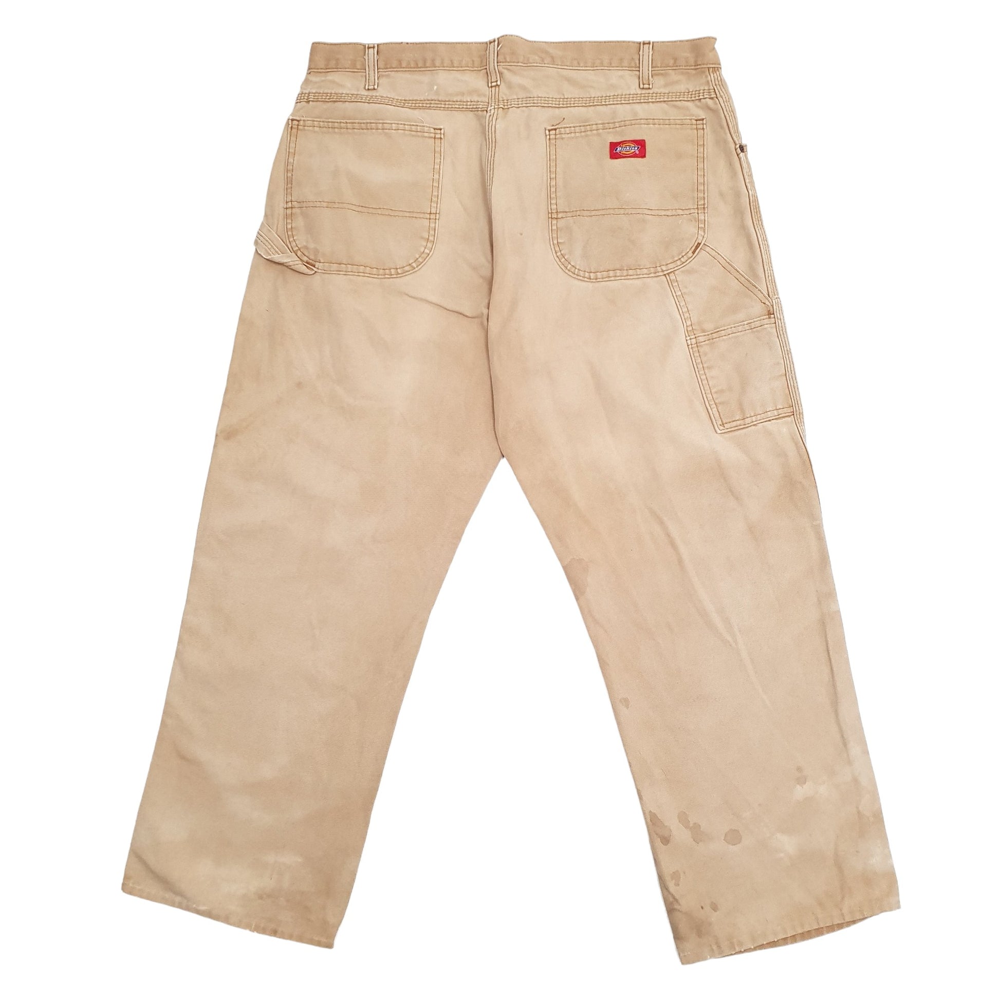 Mens Brown Dickies  Carpenter Trousers