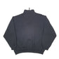 Mens Black Champion  Quarter Zip Jumper