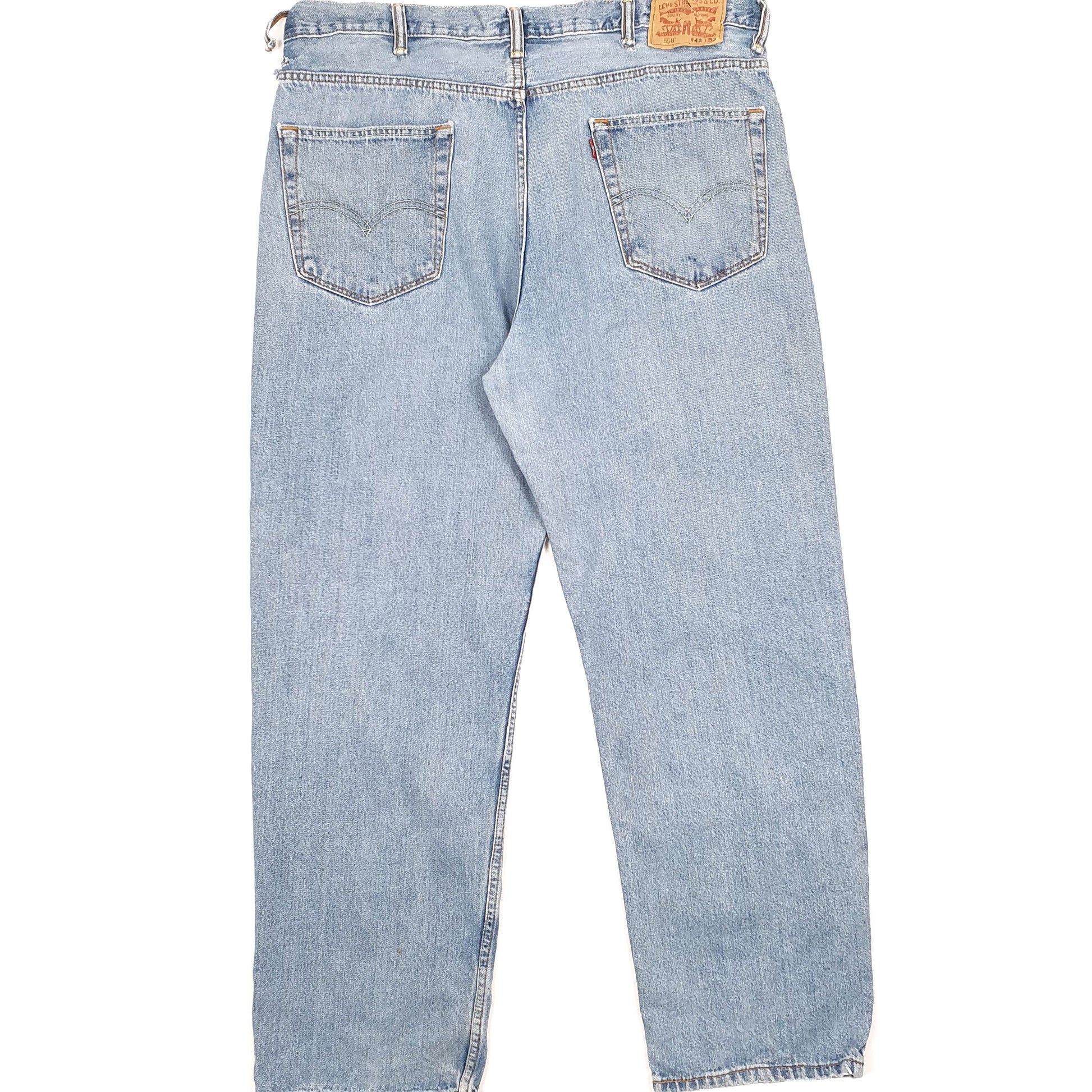 Levis 550 Relaxed Fit Jeans W42 L31 Blue
