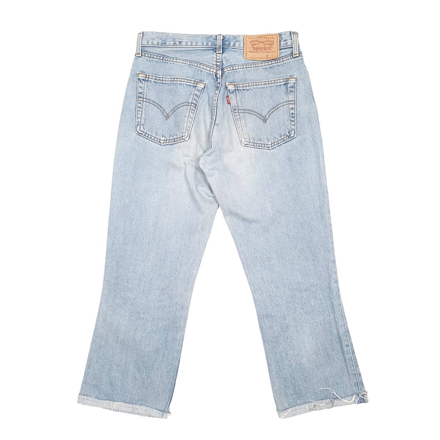 Levis 525 Bootcut Fit Jeans W30 L24 Blue