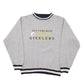 Mens Grey NFL Logo Athletic Vintage 1990's Pittsburgh Steelers USA Football Crewneck Jumper
