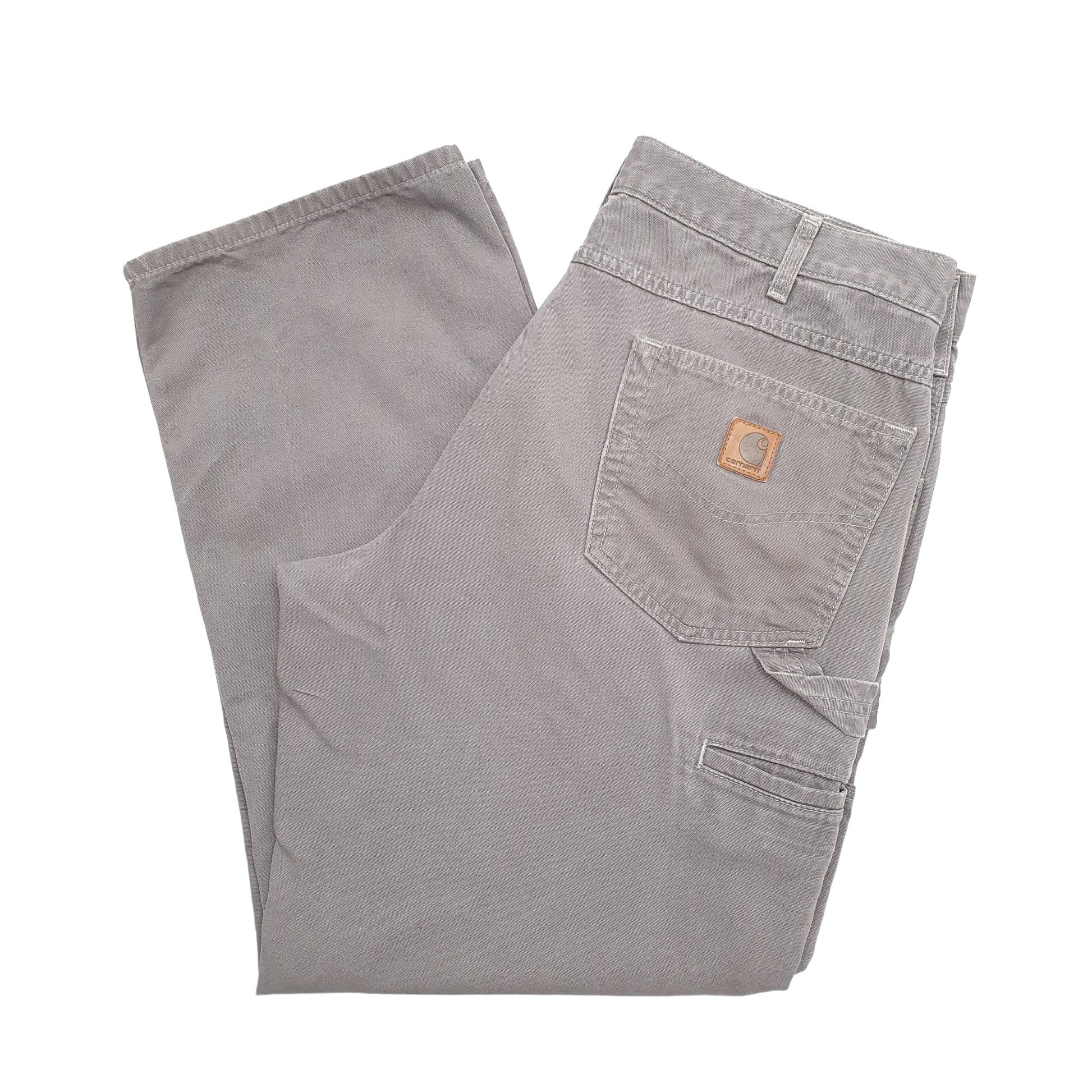 Mens Grey Carhartt  Carpenter Trousers