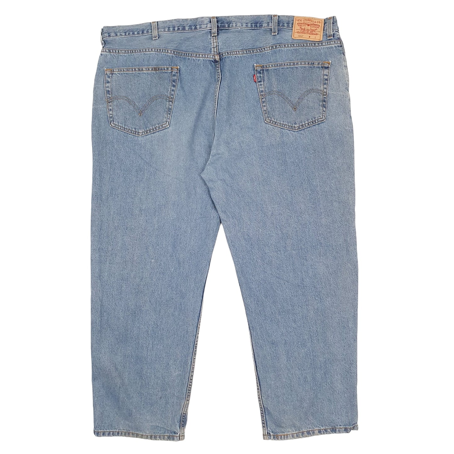Levis 550 Relaxed Fit 1990s Jeans W50 L30 Blue